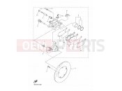 YAMAHA YZF-R1 YZF-R1 YZFR1Y YZF-R1 (14B6) 2009 REAR BRAKE CALIPER