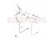 YAMAHA YZF-R1 YZF-R1 YZFR1Y YZF-R1 (14B6) 2009 STEERING HANDLE & CABLE