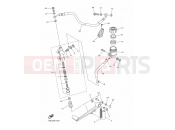 YAMAHA YZF-R1 YZF-R1 YZFR1Y YZF-R1 (14B6) 2009 REAR MASTER CYLINDER