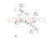 YAMAHA YZF-R1 YZF-R1 YZFR1Y YZF-R1 (14B6) 2009 FLASHER LIGHT