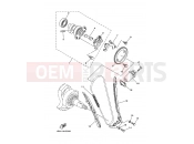 YAMAHA YFM 700 Raptor YFM700R YFM70RW RAPTOR 700R (1S37) 2007 CAMSHAFT & CHAIN