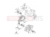YAMAHA YFM 700 Raptor YFM700R YFM70RW RAPTOR 700R (1S37) 2007 OIL PUMP