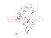 YAMAHA YFM 700 Raptor YFM700R YFM70RW RAPTOR 700R (1S37) 2007 EXHAUST