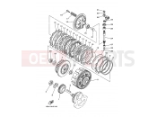 YAMAHA YFM 700 Raptor YFM700R YFM70RW RAPTOR 700R (1S37) 2007 CLUTCH