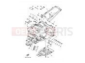 YAMAHA YFM 700 Raptor YFM700R YFM70RW RAPTOR 700R (1S37) 2007 FRAME