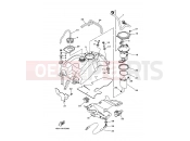 YAMAHA YFM 700 Raptor YFM700R YFM70RW RAPTOR 700R (1S37) 2007 FUEL TANK