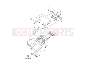 YAMAHA YFM 700 Raptor YFM700R YFM70RW RAPTOR 700R (1S37) 2007 TAILLIGHT 2
