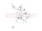 YAMAHA YFM 700 Raptor YFM700R YFM70RW RAPTOR 700R (1S37) 2007 HANDLE SWITCH & LEVER