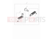TRIUMPH Bonneville Speedmaster Front footrest kit