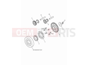 TRIUMPH Bonneville Speedmaster Starter drive gear
