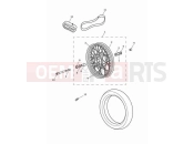 TRIUMPH Bonneville Speedmaster Front wheel
