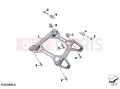 BMW Motorrad BMW 2024 F models F 900 XR (0K21, 0K23) Case holder 2 | Case holder 2