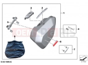 BMW Motorrad BMW 2024 F models F 900 XR (0K21, 0K23) Soft case | Soft case