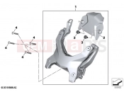 BMW Motorrad BMW 2024 F models F 900 XR (0K21, 0K23) Windshield adjustment | Windshield adjustment