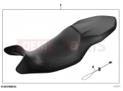 BMW Motorrad BMW 2024 F models F 900 XR (0K21, 0K23) Seat bench, low | Seat bench, low