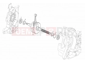 derbi Rambla 125-250 főtengely