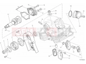 DUCATI Scrambler 1100 VERTICAL CYLINDER HEAD & TIMING