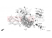 HONDA AFRICA TWIN 1100 DCT ADVENTURE SPORTS CRF1100D3R 2024 E-2 CYLINDER HEAD