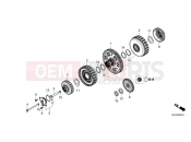 HONDA AFRICA TWIN 1100 DCT ADVENTURE SPORTS CRF1100D3R 2024 E-8-10 CLUTCH (2)
