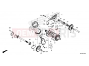 HONDA AFRICA TWIN 1100 DCT ADVENTURE SPORTS CRF1100D3R 2024 E-16 CRANKSHAFT/PISTON
