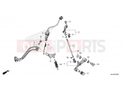 HONDA AFRICA TWIN 1100 DCT CRF1100DP 2023 F-29 PEDAL