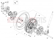 MOTOGUZZI V85 TT Travel E5+ (EU) Front wheel