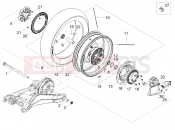 MOTOGUZZI V85 TT Travel E5+ (EU) Rear wheel