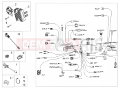MOTOGUZZI V9 Roamer 850 E5 (EU, UK) Front electrical system