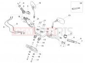MOTOGUZZI V9 Roamer 850 E5 (EU, UK) Handlebar - Controls
