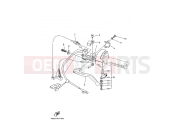 YAMAHA YFM 350 YFM350FWAN YFM35FADX KODIAK 350 IRS (4S27) 2008 HANDLE SWITCH & LEVER