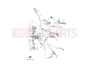 YAMAHA YFM 700 Grizzly YFM700FWAD YFM7FGPY GRIZZLY 700 EPS 4WD SE (43PA) 2009 STEERING HANDLE & CABLE