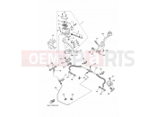YAMAHA YFM 700 Grizzly YFM700FWAD YFM7FGPY GRIZZLY 700 EPS 4WD SE (43PA) 2009 REAR MASTER CYLINDER