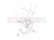 YAMAHA XTZ 700 Tenere TENERE 700 XTZ690 (BNWJ) 2024 FRONT WHEEL