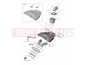 YAMAHA YZF-R7 YZF-R7 YZF690 YZFR7N (BEBD) 2022 INTAKE