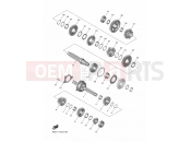 YAMAHA YZF-R7 YZF-R7 YZF690 YZFR7N (BEBD) 2022 TRANSMISSION