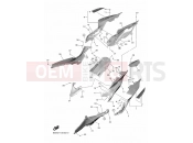 YAMAHA YZF-R7 YZF-R7 YZF690 YZFR7N (BEBD) 2022 SIDE COVER
