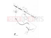 YAMAHA YZF-R7 YZF-R7 YZF690 YZFR7N (BEBD) 2022 STEERING HANDLE & CABLE