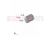 YAMAHA YZF-R7 YZF-R7 YZF690 YZFR7N (BEBD) 2022 METER