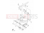 YAMAHA XJ6 Diversion XJ6F FZ6RE FZ6R (2SR3) 2014 REAR ARM