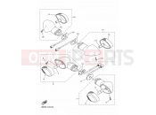 YAMAHA XJ6 Diversion XJ6F FZ6RE FZ6R (2SR3) 2014 FLASHER LIGHT