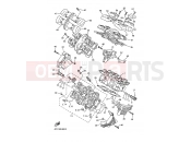 YAMAHA XVZ 1300 Royal Star / Venture XVZ13TFS XVZ13TFMT ROYAL STAR (2C93) 2005 CYLINDER HEAD