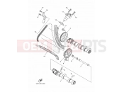 YAMAHA XT 1200 Z Super Tenere XT1200Z SUPER TENERE XTZ12D (23PJ) 2013 CAMSHAFT & CHAIN