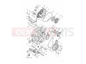 YAMAHA XT 1200 Z Super Tenere XT1200Z SUPER TENERE XTZ12D (23PJ) 2013 CRANKCASE COVER 1