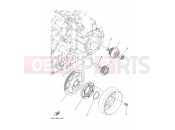 YAMAHA XT 1200 Z Super Tenere XT1200Z SUPER TENERE XTZ12D (23PJ) 2013 STARTER CLUTCH