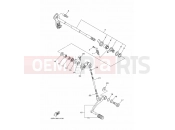 YAMAHA XT 1200 Z Super Tenere XT1200Z SUPER TENERE XTZ12D (23PJ) 2013 SHIFT SHAFT