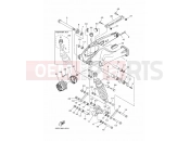 YAMAHA XT 1200 Z Super Tenere XT1200Z SUPER TENERE XTZ12D (23PJ) 2013 REAR ARM & SUSPENSION