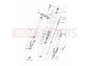 YAMAHA XT 1200 Z Super Tenere XT1200Z SUPER TENERE XTZ12D (23PJ) 2013 FRONT FORK