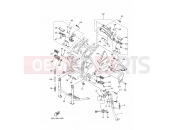 YAMAHA XT 1200 Z Super Tenere XT1200Z SUPER TENERE XTZ12D (23PJ) 2013 STAND & FOOTREST