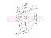 YAMAHA XT 1200 Z Super Tenere XT1200Z SUPER TENERE XTZ12D (23PJ) 2013 REAR MASTER CYLINDER
