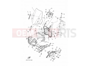 YAMAHA XT 1200 Z Super Tenere XT1200Z SUPER TENERE XTZ12D (23PJ) 2013 WINDSHIELD